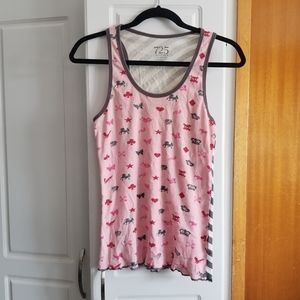🍭725 Originals Vintage Y2K multi patterned tank top